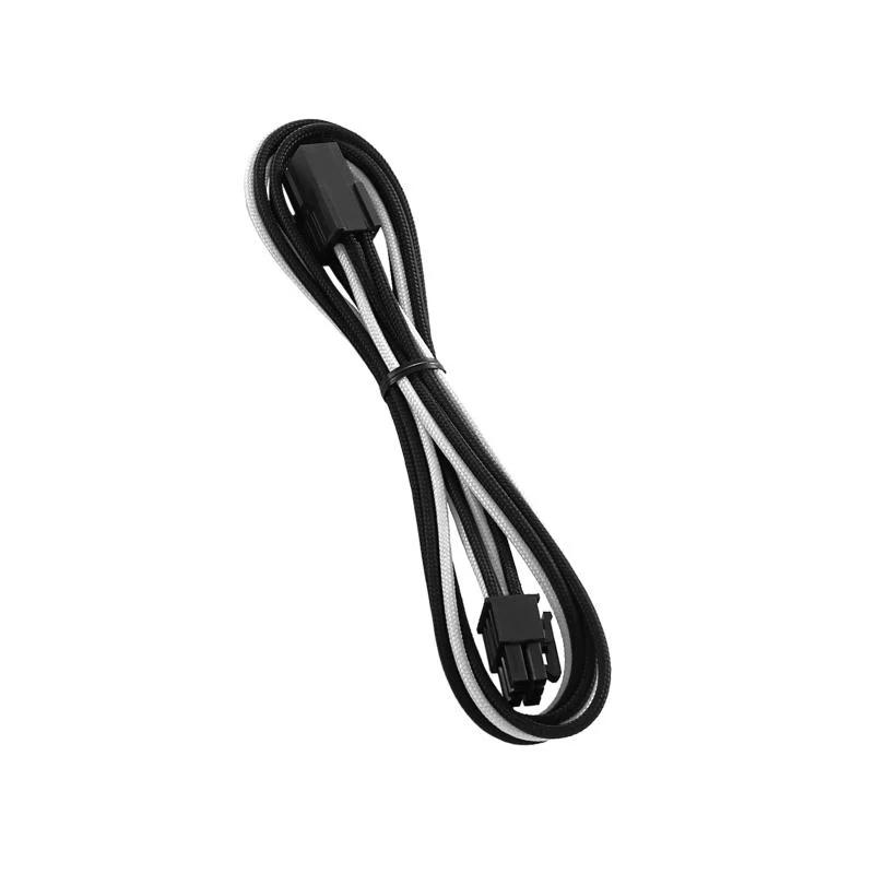 CableMod - ModFlex 6 Pin PCI-E Sleeved Cable Extensions - Black/White - كابل